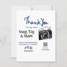 Obrigado snap tag compartilhar câmera de mídia adi