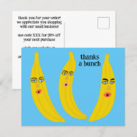 OBRIGADO UM MOLHO Funny Bananas ENCOMENDE OBRIGADO