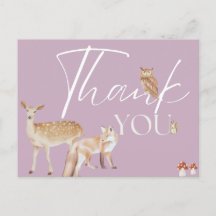 Obrigado Woodland Chá de fraldas, Neutro De Gênero