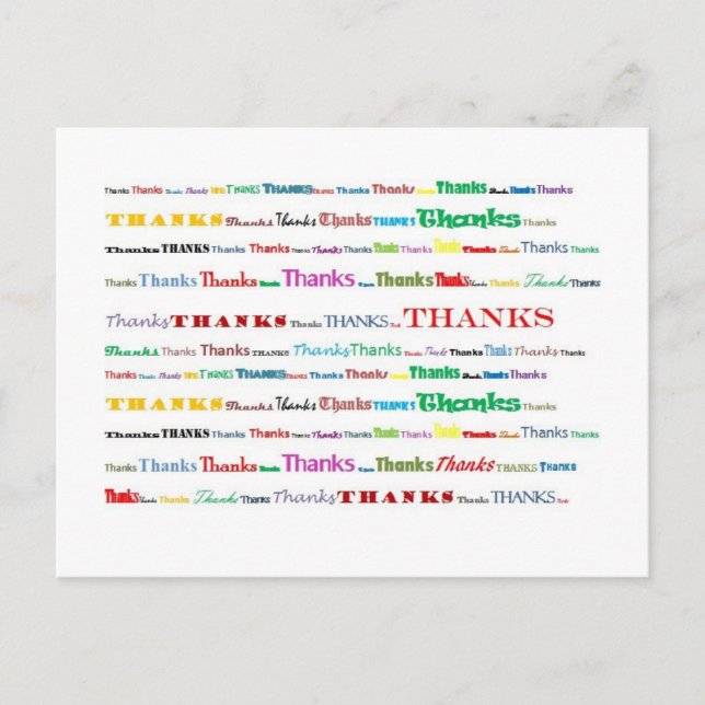 cartão postal obrigados (Frente)