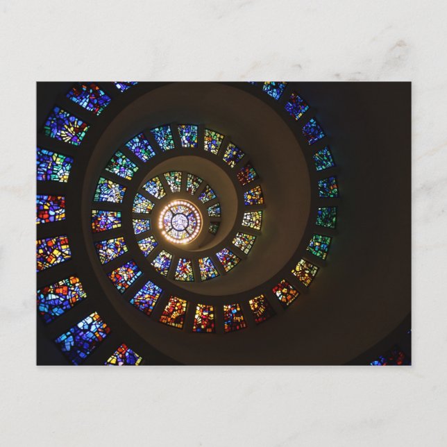 Cartão Postal Obrigados dando quadrado nº 5 (Frente)