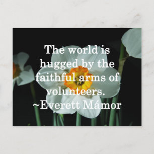 Cartão Postal Obrigados para o trabalho do Duro