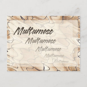 Cartão Postal Obrigados repetidos em romeno