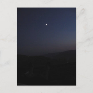 Cartão Postal observação de estrelas