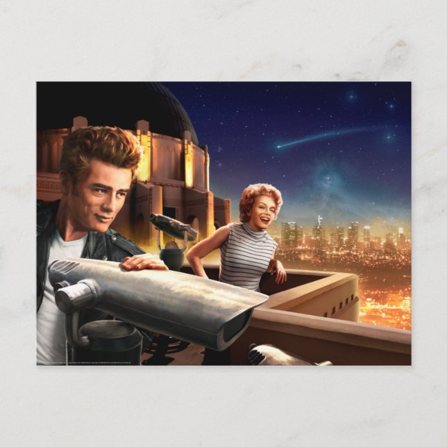 Cartão Postal Observadores de estrelas (Frente)