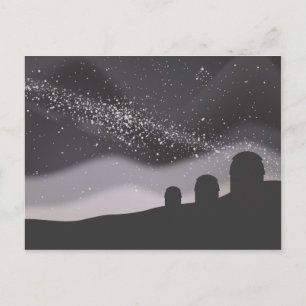 Cartão Postal Observando as Estrelas