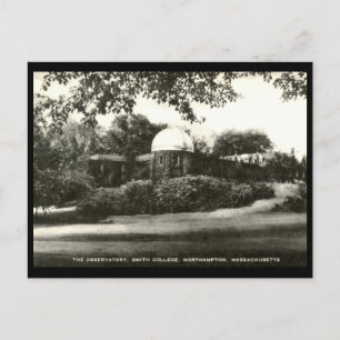 Cartão Postal Observatório, Smith College, Northampton MÃE Vinta