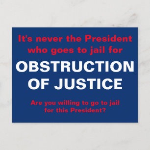 Cartão Postal Obstrução do tempo de prisão da Casa Branca