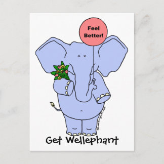 Cartão Postal Obter Wellephant