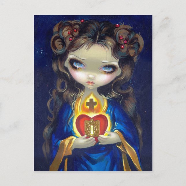 Cartão postal "Occulta Cordis" (Frente)