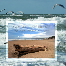 Cartão Postal Ocean Beach, Cliff House, Gateway ARN, CA