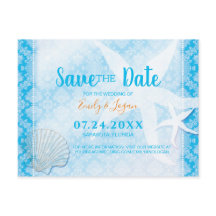 Ocean Blue Beach Weding Date
