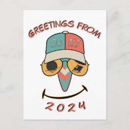 Cartão Postal Ocean City Sorri