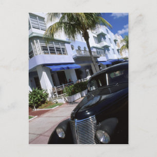 Cartão Postal Ocean Drive, Miami Beach, Flórida