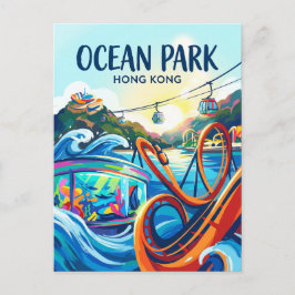 Cartão Postal Ocean Park Hong Kong Hong Kong