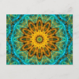 Cartão Postal Ocean Star Mandala