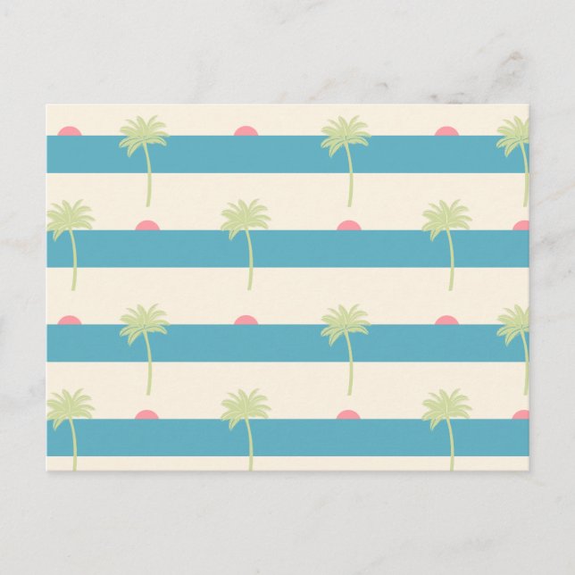 Cartão Postal Ocean Sunset Postcard (Frente)