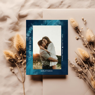 Cartão Postal Ocean Wave Custom Save the Date Postcard