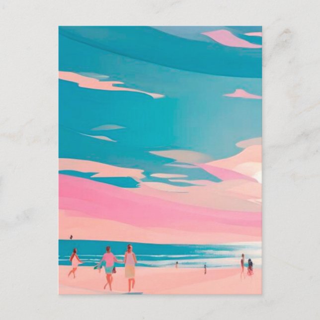 Cartão postal oceânico (Frente)