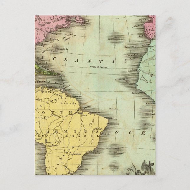 Cartão Postal Oceano Atlântico 4 (Frente)