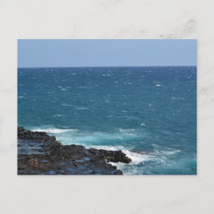 Cartão Postal Oceano em Kauai