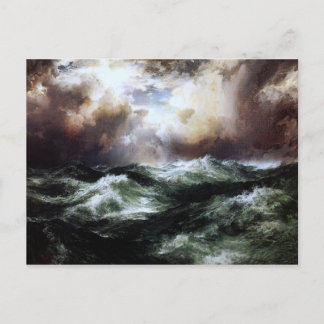 Cartão Postal Oceano lunar