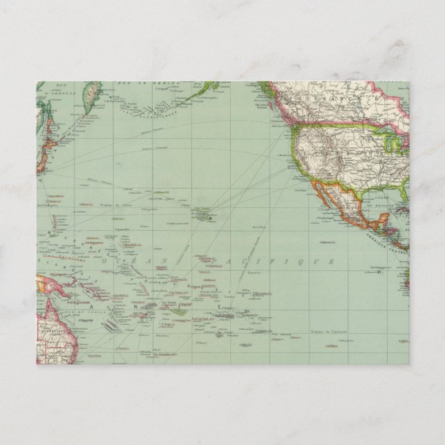 Cartão Postal Oceano Pacífico 8 (Frente)