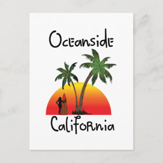 Cartão Postal Oceanside California