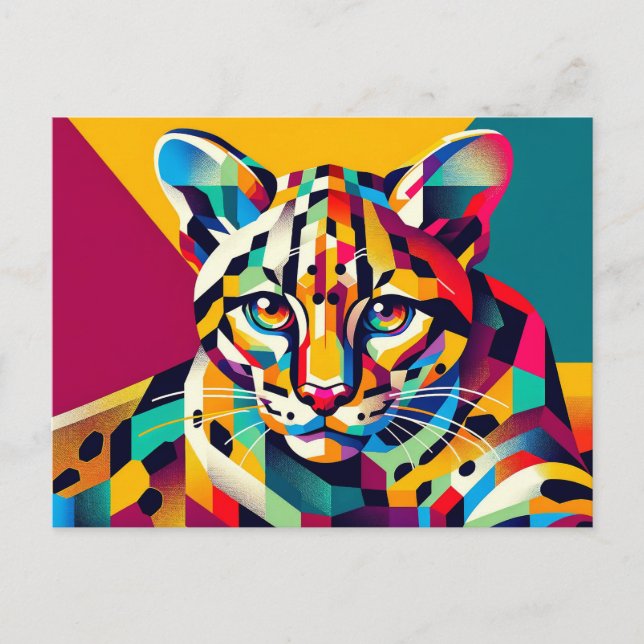 Cartão postal Ocelot (Frente)