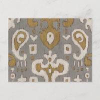 Ochre Ikat I
