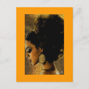 CARTÃO POSTAL OCHUN REINA POR LIZ LOZ