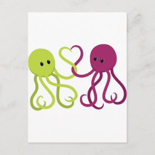Cartão Postal Octo Love