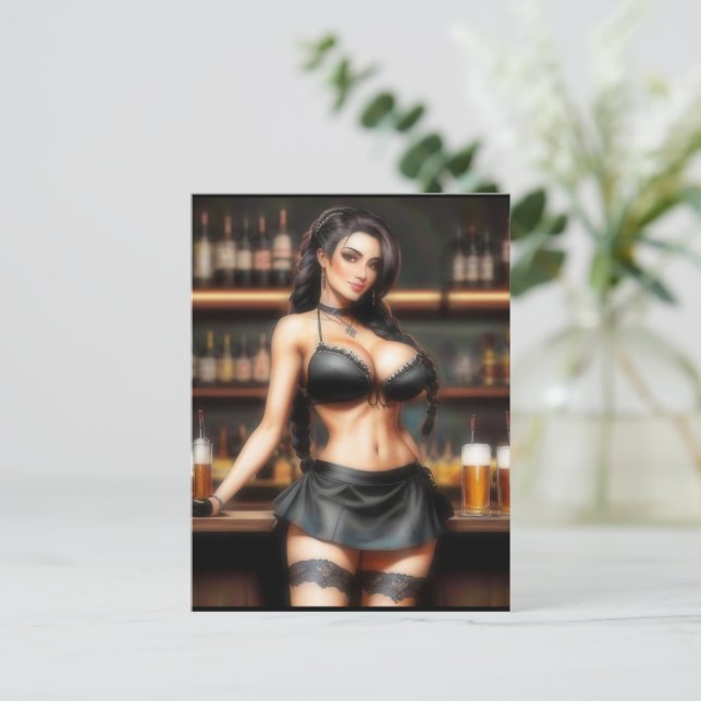 CARTÃO POSTAL OCTOBERFESTE DA COLUNA (Em pé/Frente)