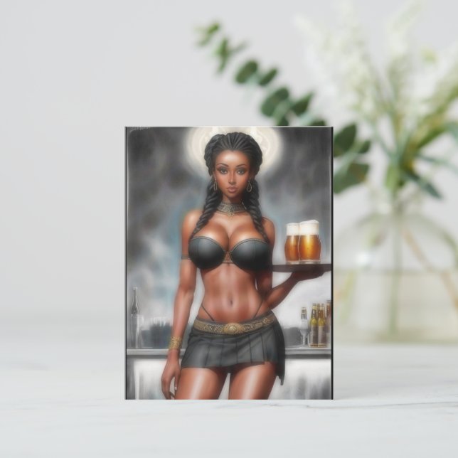 CARTÃO POSTAL OCTOBERFESTE ETÍOPIA (Em pé/Frente)