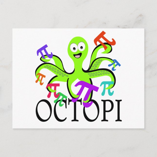 Cartão Postal Octopi (Frente)