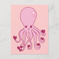Octopus de Amor Rosa