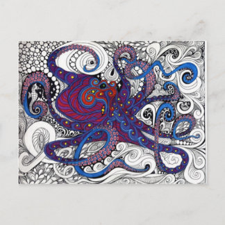 Cartão Postal octpus!