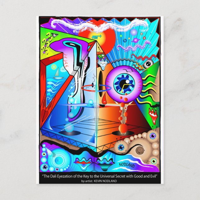 Cartão Postal Ocular DALI (Frente)