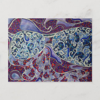 Cartão postal: Óculos de sol à noite