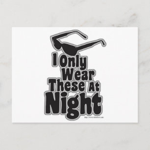 Cartão Postal Óculos escuros