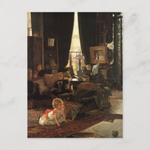 Cartão Postal Ocultar e Procurar Belas Artes