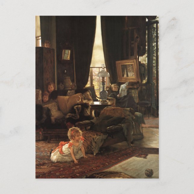 Cartão Postal Ocultar e Procurar Belas Artes (Frente)