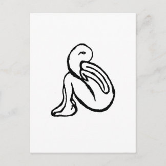 Cartão postal "Ocultar" JTG Art