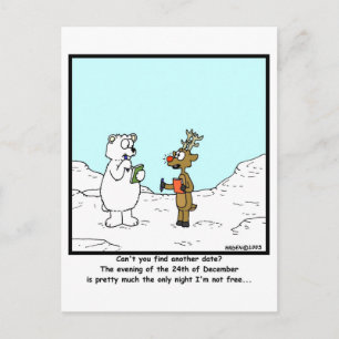 Cartão Postal Ocupado em 24 de dezembro