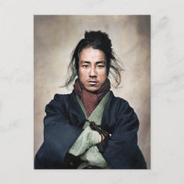 Cartão Postal Oda Nobuyoshi Samurai Portrait