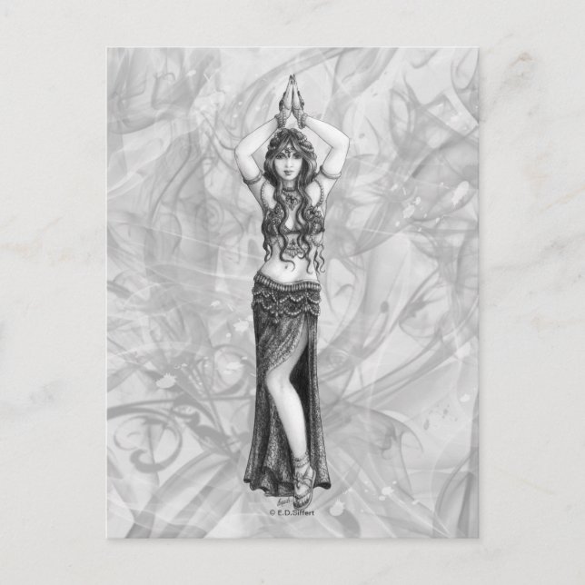 Cartão Postal Odalisk (Frente)
