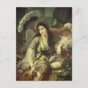 Cartão Postal Odalisque
