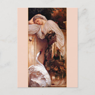 Cartão Postal Odalisque 1862 Por Lord Frederic Leighton