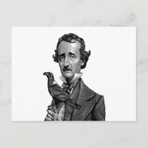 CARTÃO POSTAL ODE TO POE