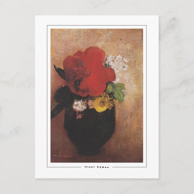 Cartão Postal Odilon Redon #292 - Cartão-postal de arte (Frente)